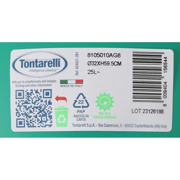 Kosz na śmieci Tontarelli 85694 25 L - obrazek 8