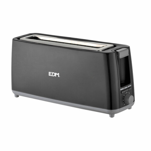 Toster EDM 07798 Black Design 900 W Długa - obrazek 2