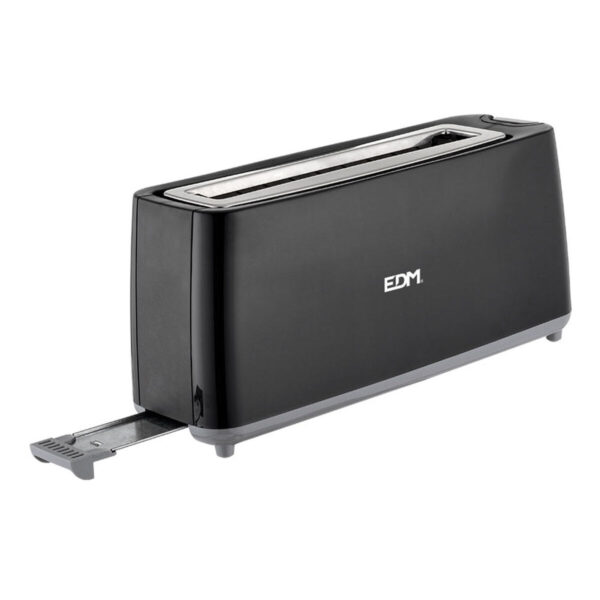 Toster EDM 07798 Black Design 900 W Długa - obrazek 3
