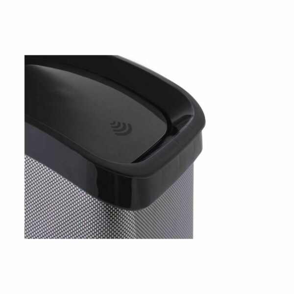 Kosz na Śmieci Berilo D085-2 Ciemny szary Plastikowy 12 L Ruchome (6 Sztuk) - obrazek 4