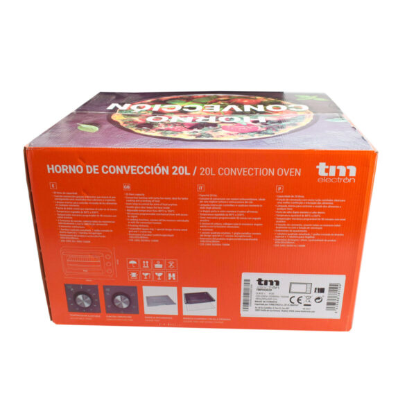 Piecyk konwekcyjny TM Electron 20 L 20 L 250ºC - obrazek 4