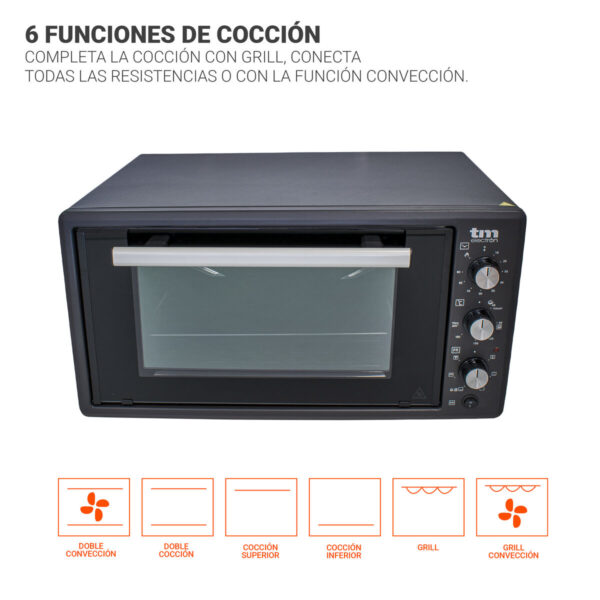 Piecyk konwekcyjny TM Electron 45 L 45 L 200ºC - obrazek 3