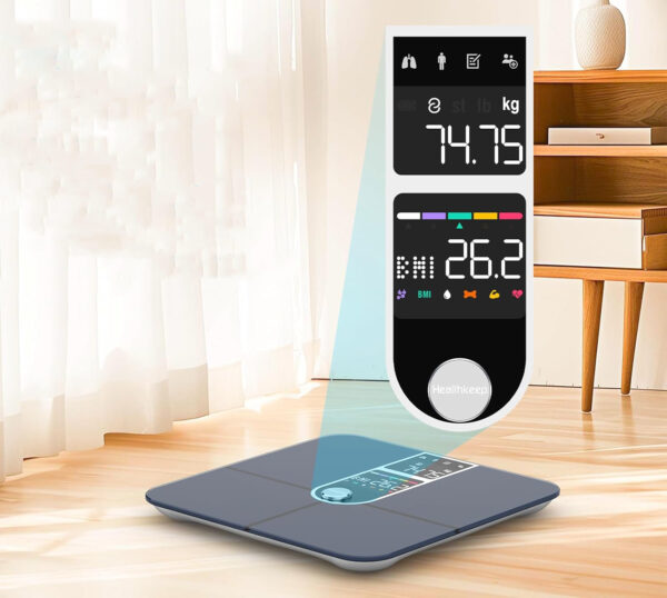 Waga podłogowa Healthkeep, Bluetooth, 180 kg, nieoryginalne opakowanie - obrazek 6