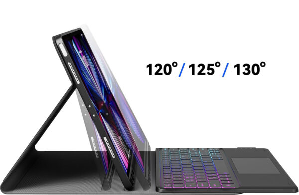 Klawiatura Earto z trackpadem dla iPad Pro 12.9 (6a/5a/4a/3a Gen), QWERTY - obrazek 2