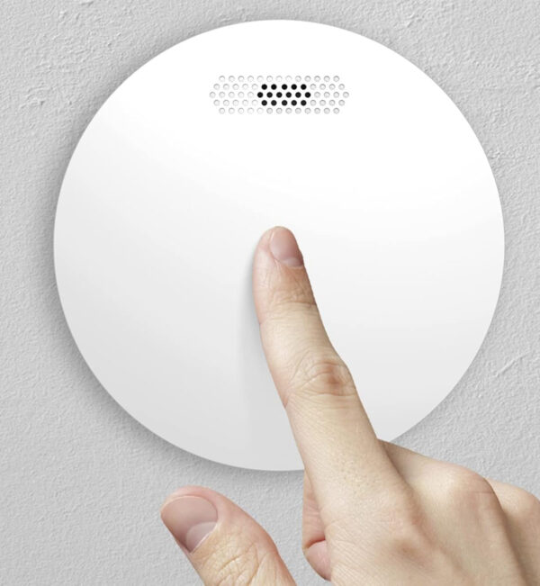Zestaw 6 czujników dymu XINDUM alarm 85 dB funkcja wyciszenia - obrazek 7