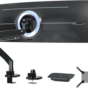 Używane Ramię do monitora PUTORSEN FPT80B-C012X, 22-57", VESA, czarne