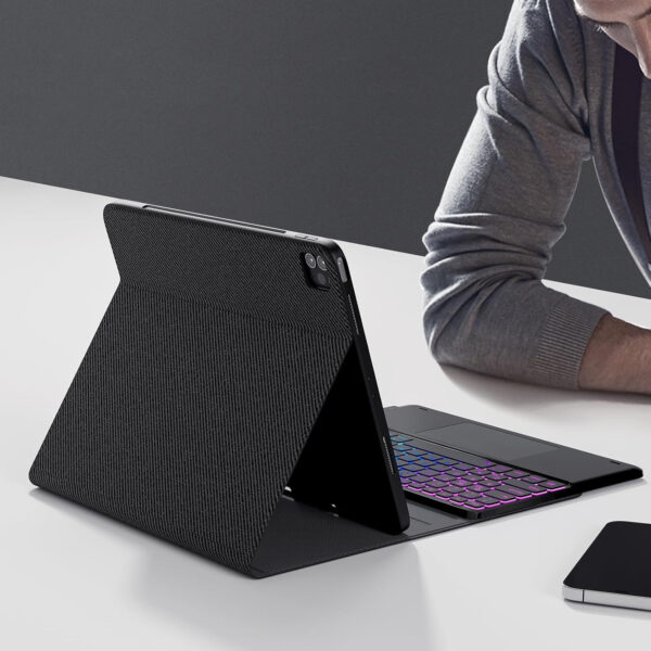 Klawiatura Earto z trackpadem dla iPad Pro 12.9 (6a/5a/4a/3a Gen), QWERTY - obrazek 7