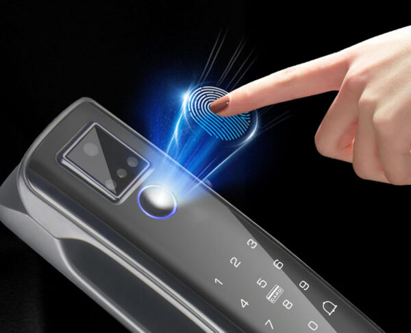 Używany Smart lock Wi-Fi 48 x 26 x 11 cm inteligentny zamek do drzwi  Sonew z obsługą aplikacji i Wi-Fi, zdalne zarządzanie - obrazek 7
