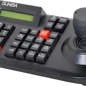Joystick z klawiaturą SUNBA 3D kompatybilny z większością dekoderów DVR