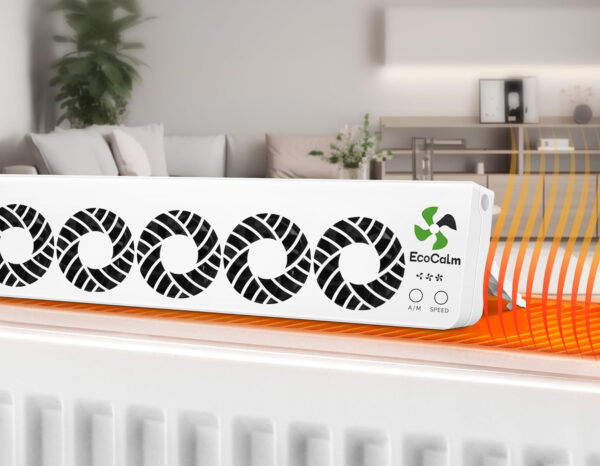 Wentylator EcoCalm Smart 39 dB 2,3E+2 V biały cichy wentylator z trybem snu i inteligentnym sterowaniem do sypialni - obrazek 3