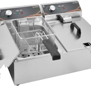 USZKODZONY Frytownica DULNICE DZL-20B 12L 2x3000 W do restauracji