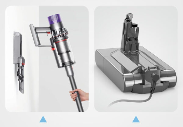 Akumulator 3900 mAh do Dyson V11 25,2 V zapasowa bateria ASUNCEL do odkurzacza Dyson z długim czasem pracy i ochroną - obrazek 2
