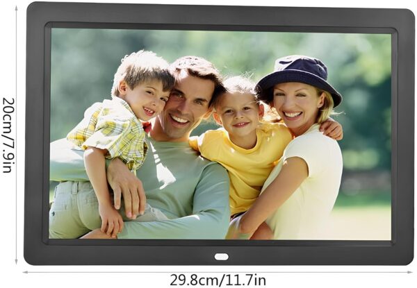 Cyfrowa ramka VBESTLIFE 12" YS03187-07, HD LED, zegar, MP4/AVI - obrazek 8