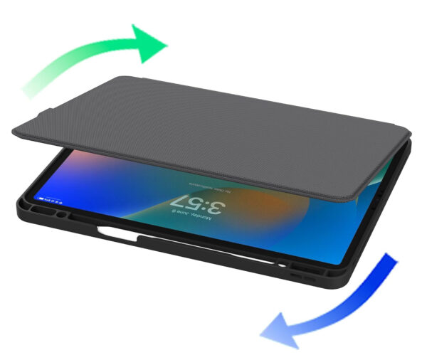 Etui ROOFEI z klawiaturą i touchpadem iPada Pro 12.9" QWERTZ podświetlane - obrazek 4
