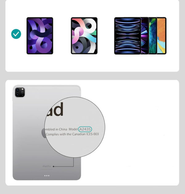 Etui z klawiaturą ESR 6B008&6B010 do iPad, iPad Pro 11/iPad Air 5/4 - obrazek 4