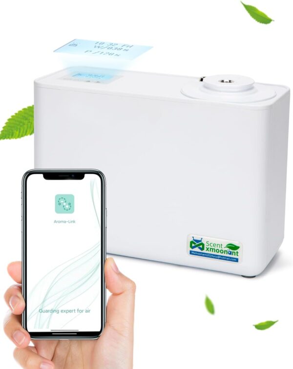 Aromatyzator Mxmoonant Scent 3000 m³ 800 ml do biura domu i sklepu dyfuzor zapachów z dużym zbiornikiem
