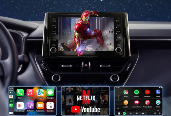 Samochodowy bezprzewodowy USB Adapter VeloBlast CA400-B adapter CarPlay Android Auto bez kabli - obrazek 2