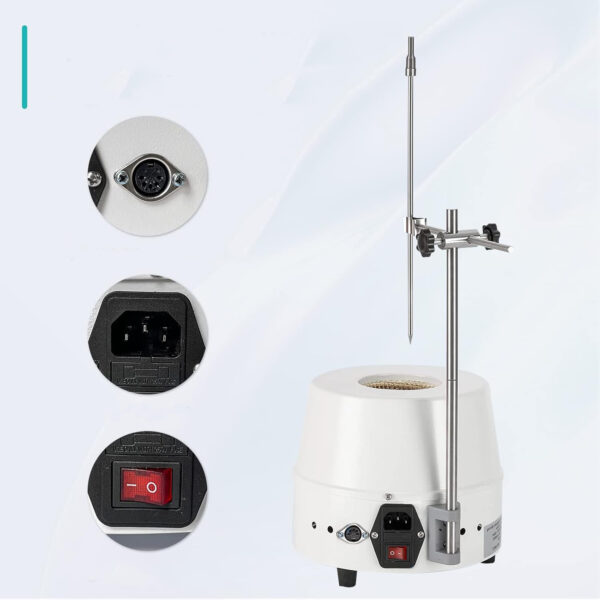 Używana Grzałka termostatyczna 500 ml 250 W LABFISH sprzęt laboratoryjny grzanie cieczy - obrazek 4