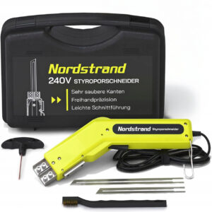 NIEKOMPLETNY Nóż do pianki Nordstand 240V PWT-FC02 z ostrzami 150 i 200mm