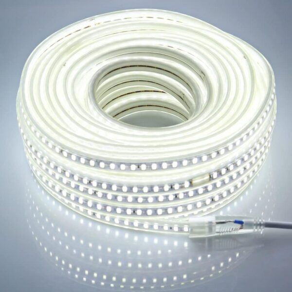 UŻYWANA Taśma LED 230V PCNING, 13m, chłodna 6000K, IP67, Po naprawie
