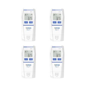 Rejestrator temperatury Xetron Elog10, -30°C do 70°C, 4 szt.