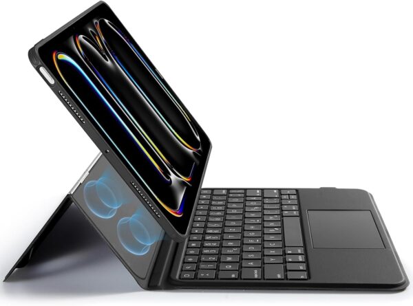 Etui na klawiaturę ESR 6B019 do iPada Pro 11'' 2024 QWERTZ, czarne, Powystawowy