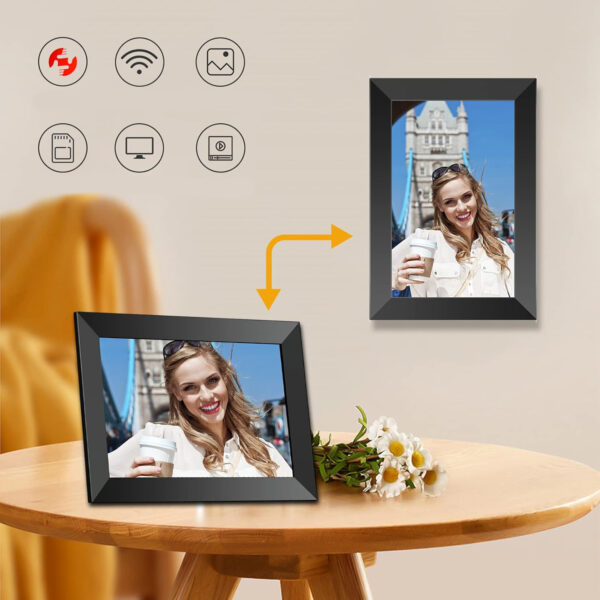 Używany Cyfrowa ramka Frameo MARVUE C10 WiFi IPS 1280x800 16GB HD - obrazek 7