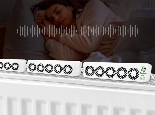 Wentylator EcoCalm Smart 39 dB 2,3E+2 V biały cichy wentylator z trybem snu i inteligentnym sterowaniem do sypialni - obrazek 4