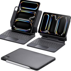 Etui ESR 6B022 z klawiaturą do iPad Pro 11" (M4 2024) QWERTZ, 360, czarne