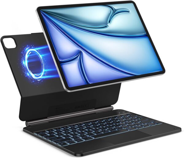 Klawiatura z Etui do iPad Air 13 (M3/M2) i Pro 12.9 TECURS  z Podstawką 85cm