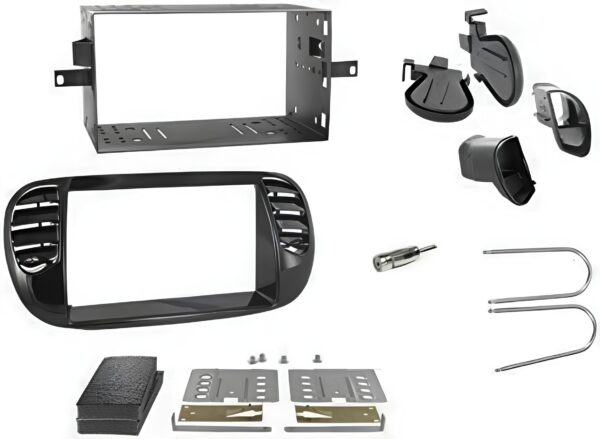 Zestaw do montażu radia Sound Way 2D-500NL2, Fiat 500 Cinquecento