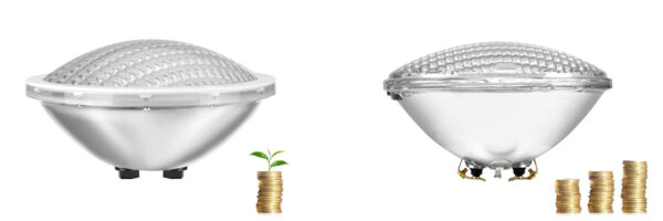 USZKODZONE Światło LED do basenu LyLmLe 30W IP68 12V oświetlenie podwodne - obrazek 3