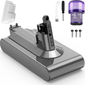 Akumulator ASUNCELL 3900 mAh do Dyson V11, 25,2 V z filtrem i śrubami Powystawowy