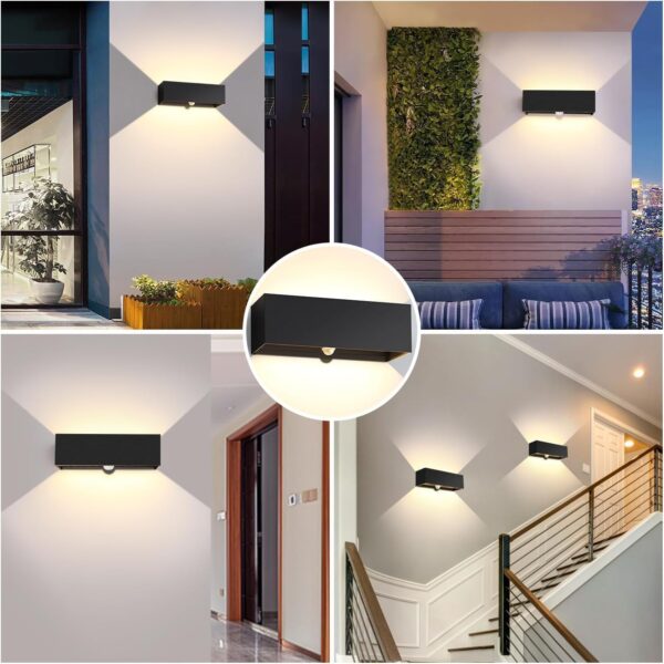 Używany Lampa Kingwen 30W 120° 3000K ciepła biel, czarna 2 szt. IP65 - obrazek 5