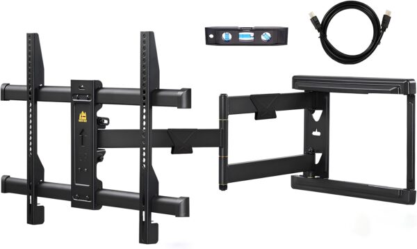 Uchwyt ścienny TV FORGING MOUNT HY9389-B, ramię 30", VESA 600x400