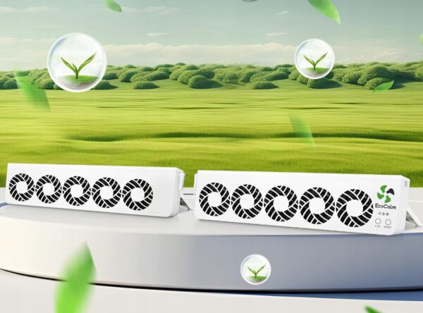 Wentylatory grzewcze EcoCalm Fan Booster 2.0 z czujnikiem ciepła, 2 szt. - obrazek 6