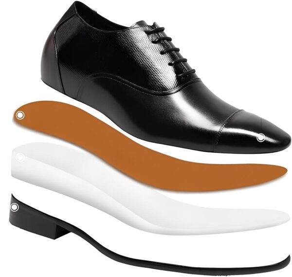 Buty męskie CHAMARIPA wykonane ze skóry naturalnej w rozmiarze 39 - obrazek 2