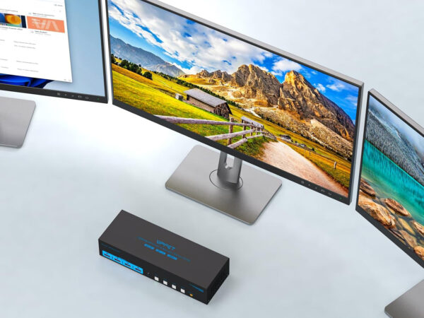 Przełącznik KVM AILVLVNG VP-SW345 4K144Hz/8K60Hz 4xPC 3xMonitor 4xUSB 3.0 - obrazek 5