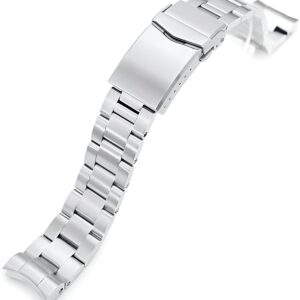 Pasek MiLTAT 20 mm do zegarka Seiko Baby MM 200 stal nierdzewna rozmiar L