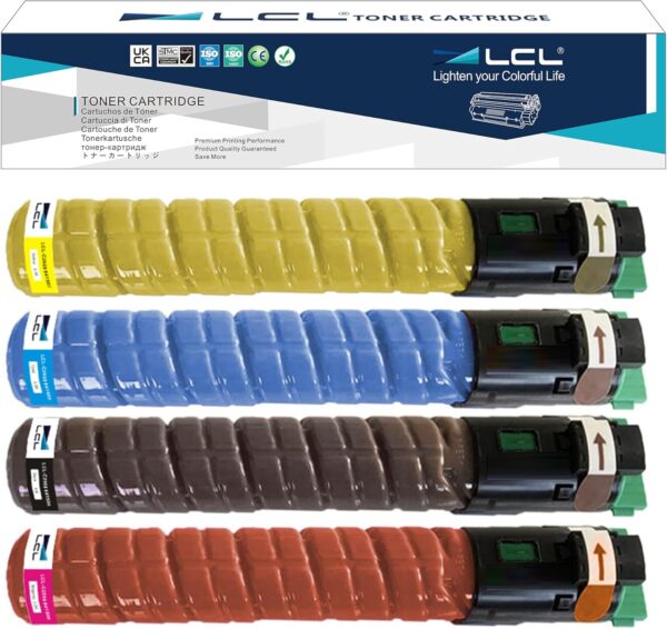 Komplet tonerów LCL C2550 841504-841507 do Ricoh MP C2030, C2050, C2530