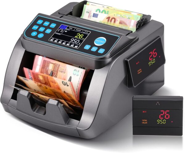 USZKODZONY Liczarka banknotów Bonvoisin, min. 1000 banknotów na minutę, UE