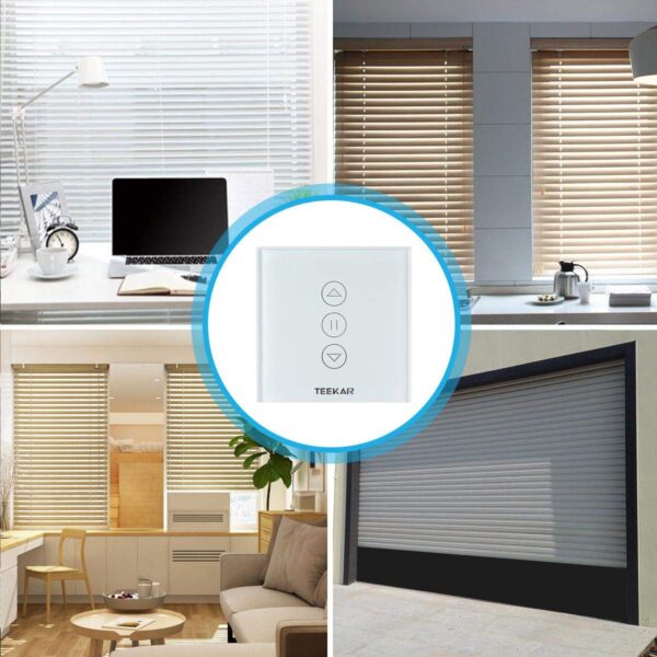 Smart switch do rolet TEEKAR WIFI kompatybilny z Alexa i Google 4 szt. - obrazek 6