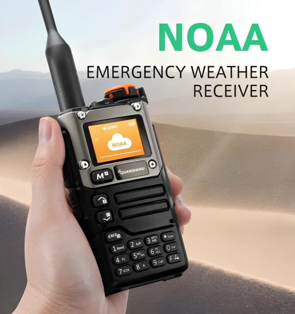 Przenośne radio CB Quansheng UV-K5 (8), 50-600MHz 5W 2023 FM AM Type-C - obrazek 5