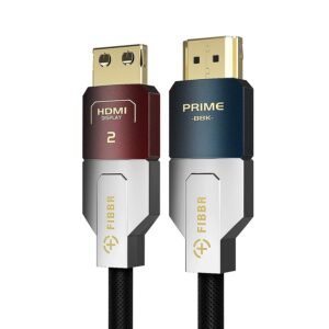Kabel HDMI FIBBR 8K 60 Hz, 4K 120 Hz, HDR, eARC, 10 m, PS5, projektor