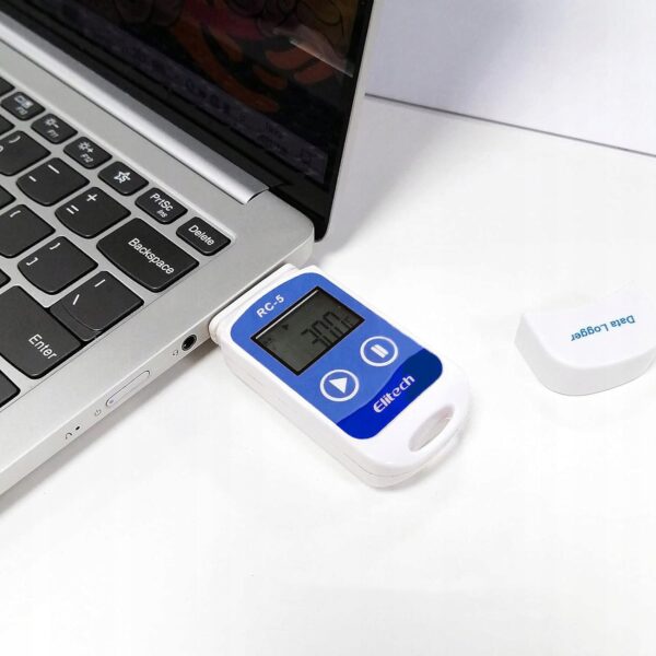 Termohigrometr Elitech RC-5 USB do 32000 punktów, dla komputerów Mac i PC - obrazek 5