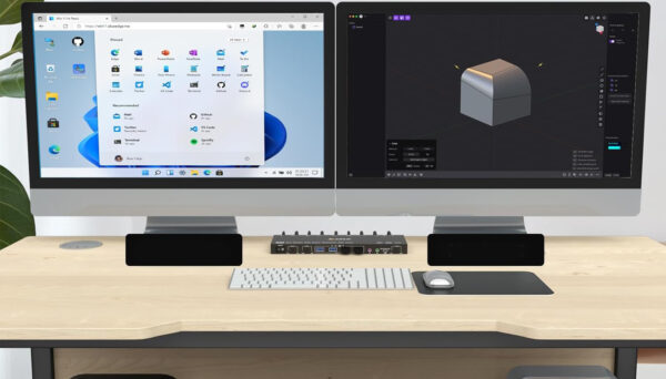 Przełącznik KVM Dual DP (KC-KVM202DPU) switch komputerowy z podwójnym wyświetlaczem - obrazek 5