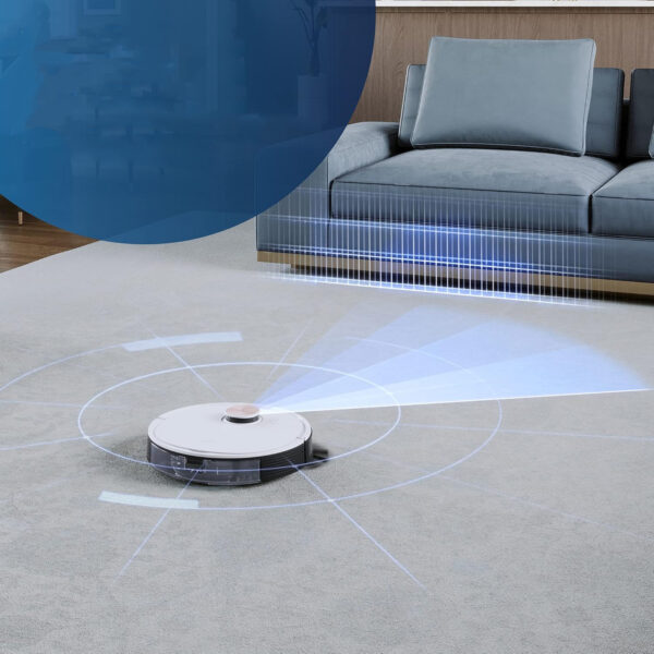 USZKODZONY Odkurzacz ECOVACS Deebot T8 Pure, 5200 mAh, technologia OZMO - obrazek 5