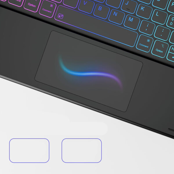 Klawiatura Earto z trackpadem dla iPad Pro 12.9 (6a/5a/4a/3a Gen), QWERTY - obrazek 6