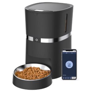 Podajnik automatyczny Smart Life 3.8L WiFi dwie miski głos dla zwierząt