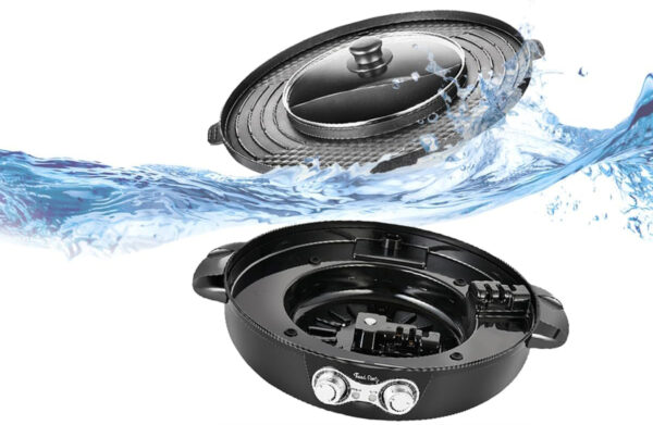 USZKODZONY Grill elektryczny Food Party FPJ202, 110V, 1800W - obrazek 2